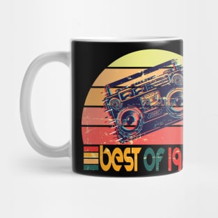 Best Of 1980 40th Birthday Gifts Cassette Vintage, Gift for 40 Year Old, Classic 1980 40th Birthday, Best of 1980 Vintage 40th Birthday, Tape Cassette Best Of 1980 Mug